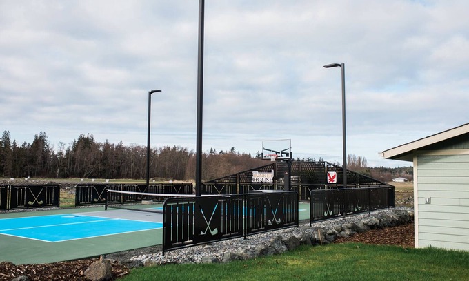 Sequim House | "The Bunker House" With Sports Court!