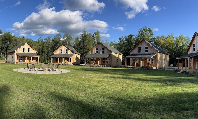 Tamworth Cabin | The Cabins at Timber Ridge - #4 - Brand new cabins nestled in the woods of NH