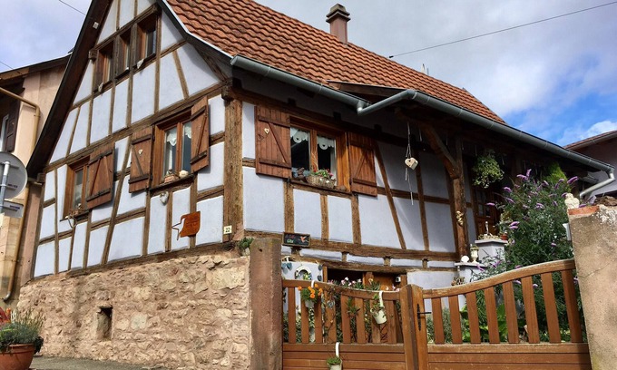 Ergersheim House | The COLIBRI-GITE, half-timbered Alsatian house