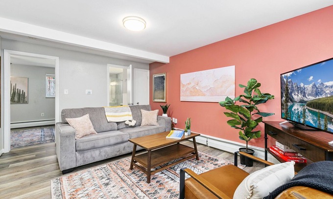 Old Town Condo | The Coral Suite | Stylish Stay in Old Town FoCo