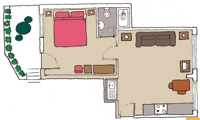 Shanklin Apartment | The Den ground floor apartment