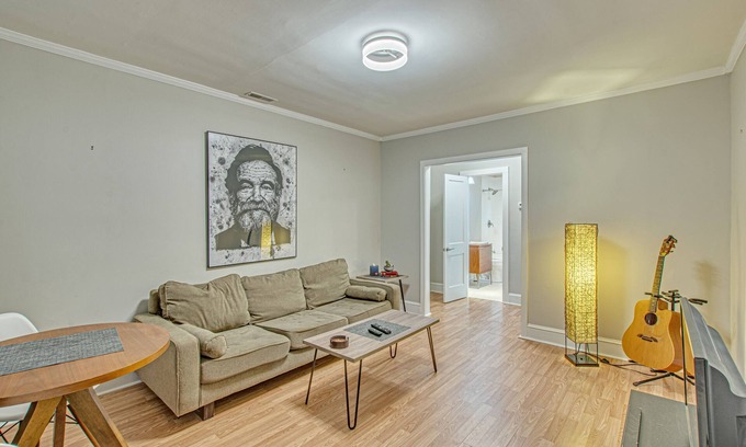 North Charleston Apartment | The Esben-ordered, musical, beautiful 1/1apartment with zero cleaning fees
