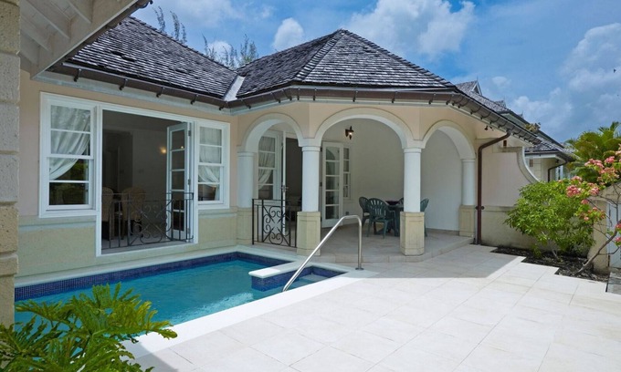 Halcyon Heights Villa | The Falls Villa 1 Furnished with a Caribbean flair