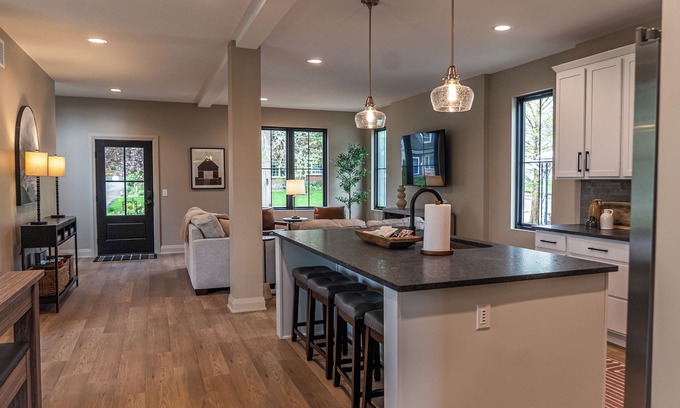 Bowling Green House | "The Graduate" is a carefully curated custom built home steps from downtown Bowling Green