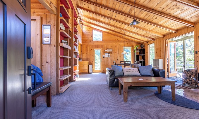 Jenner Cabin | The Haven in Jenner ~ Private, Pet Friendly Sonoma Coast Cabin w/Hot-Tub & Yard