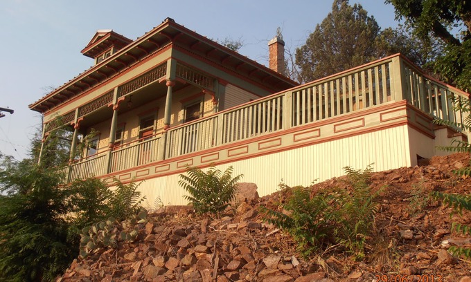 Jerome House | THE JOHN RIORDAN HOUSE. BUILT 1898. VACANT, BURIED FOR 60 YEARS, RESTORED 2012
