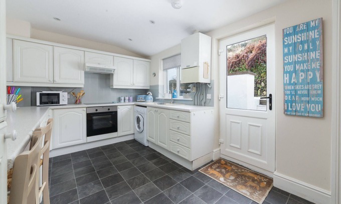 Laxey Cottage | The Little Blue House is a self-catering holiday cottage in the heart of Laxey village in the Isle o