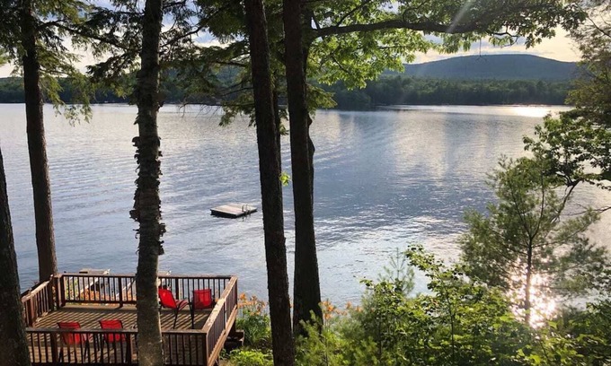 Rome Cabin | The Map House - Western facing updated fishing cabin on Long Pond lake