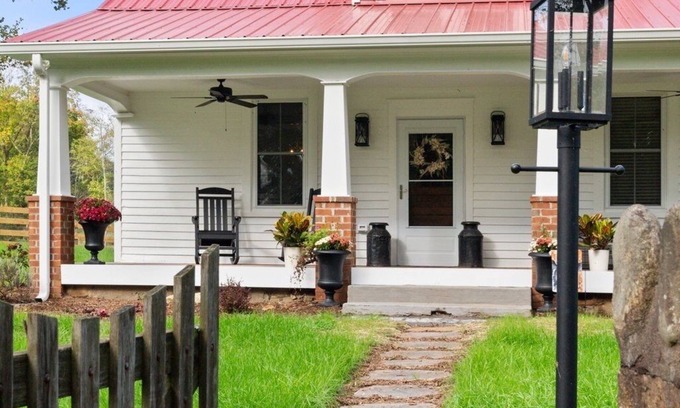 Haywood Other | The Mill House - Peaceful farmhouse retreat with hot tub, fire pit, & fast Wi-Fi
