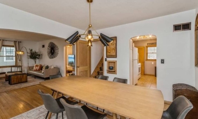 Iowa City House | The Monroe-Cozy Vintage Midcentury Modern Bungalow