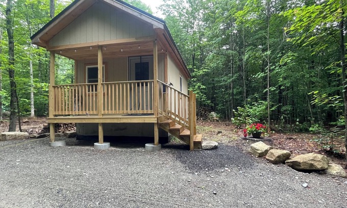 Skowhegan Cabin | The Nest Is the perfect size for a small family