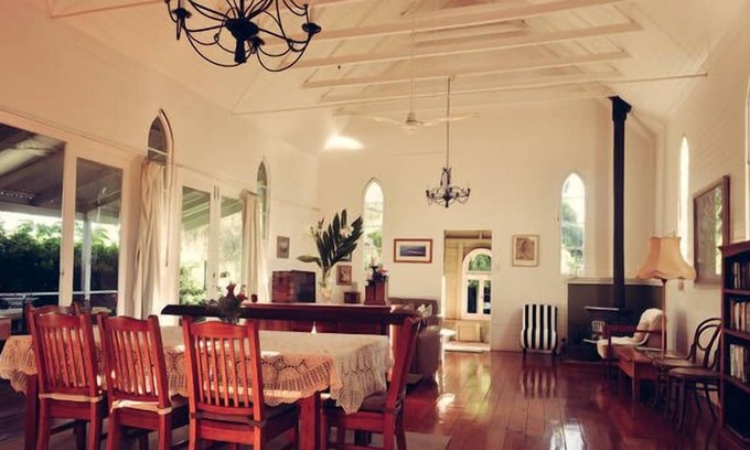 Milford Bed & Breakfast | The Old Church B & B four bedroom house with mountain views