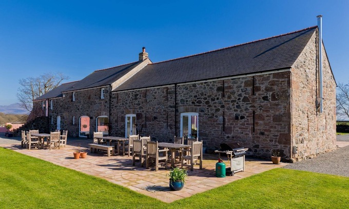 Gaerwen Cottage | The Outbuildings - sleeps 14 guests in 7 bedrooms
