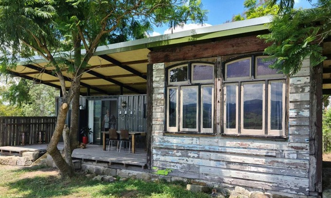 Bowman Farm Cabin | The Shack- shack on the outside but modern on the inside