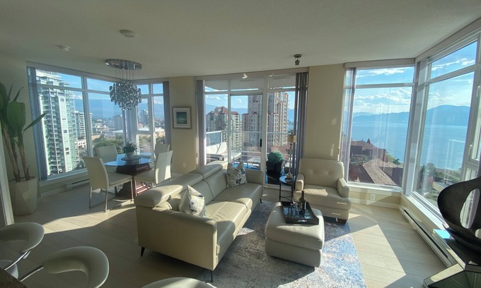 North End Condo | The Skye at Waterscapes Kelowna Luxurious Lake View Condo