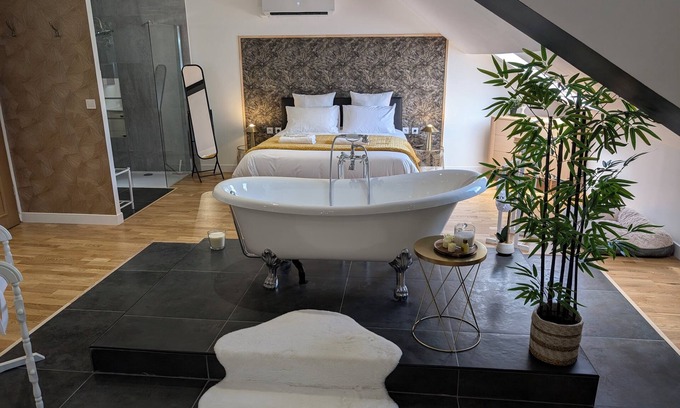 Montlucon Apartment | The Suite - Villa Valmy - Hypercentre - SNCF Train station