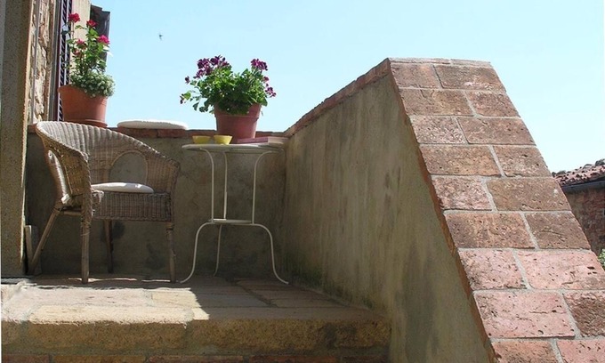 Montemassi Apartment | The Tower of Maria, a view on the plain till the sea.