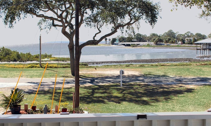 Cedar Key House | The Tree House - amazing unobstructed view of the Gulf of Mexico from your deck!
