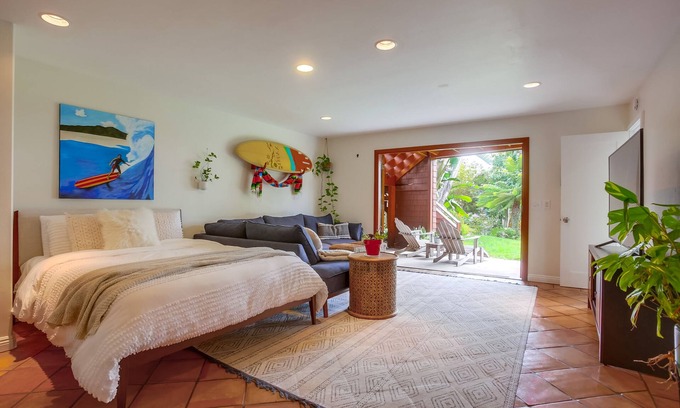 Leucadia Apartment | The Tropical Treehouse of Love Private Guest Suite In Leucadia