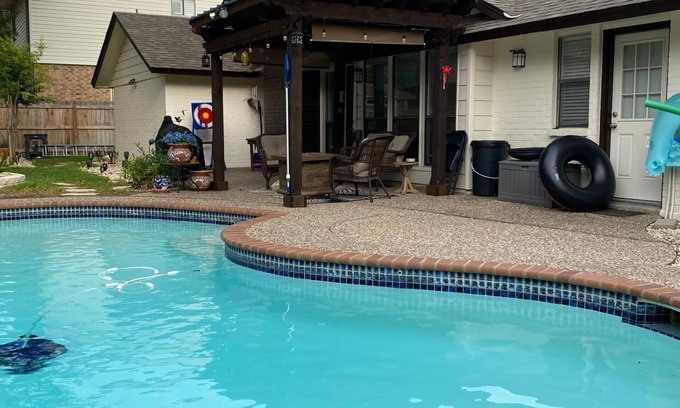 San Antonio House | The Ultimate Staycation 3-Bedroom House, San Antonio Texas with Swimming Pool,
