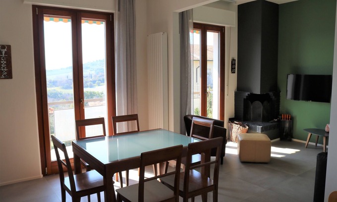 Sirolo Apartment | TheGreenCorner @ Sirolo Centrale, Parking, Air Conditioning, WiFi
