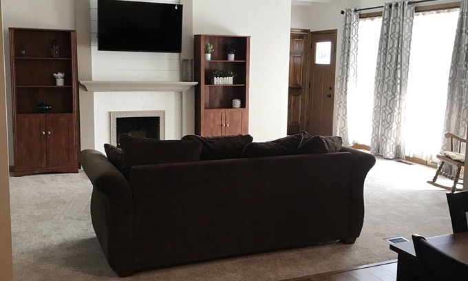 Rockville House | This home is located in beautiful Parke County, a rustic and charming setting.