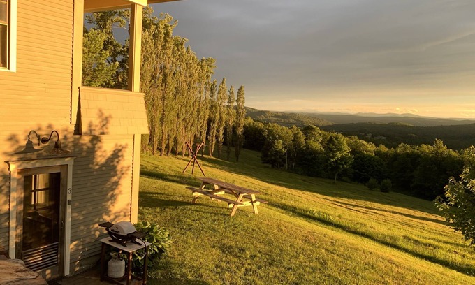 Lyndon Center Apartment | This place is a biker, skier and artist’s paradise 4 miles from Kingdom Trails!