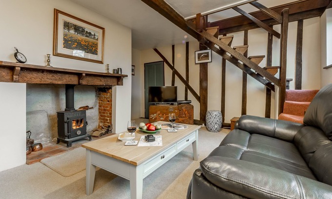 Stowmarket Cottage | This property is positioned in the west wing of a fabulous moated farm house.