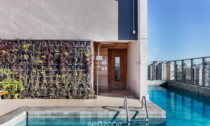 Vila Buarque Apartment | THK - Building With Pool in the Republica Neighborhood in SP