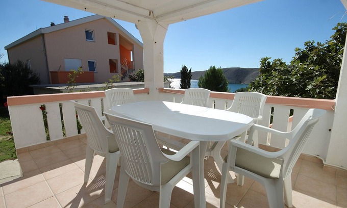 Vlasici Apartment | Three bedroom apartment with terrace and sea view Vlašići, Pag (A-4319-c)