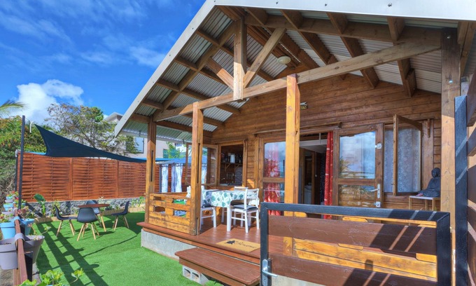 Ravine des Citrons House | Ti kaz' bourbon vanille - Vue montagne, jacuzzi