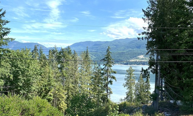 Sechelt Bed & Breakfast | tonic time BC Sunshine Coast - mountain & inlet view