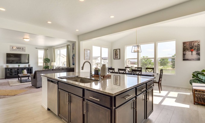 Tooele House | Tooele Vacation Rental w/Mountain Views & Office!