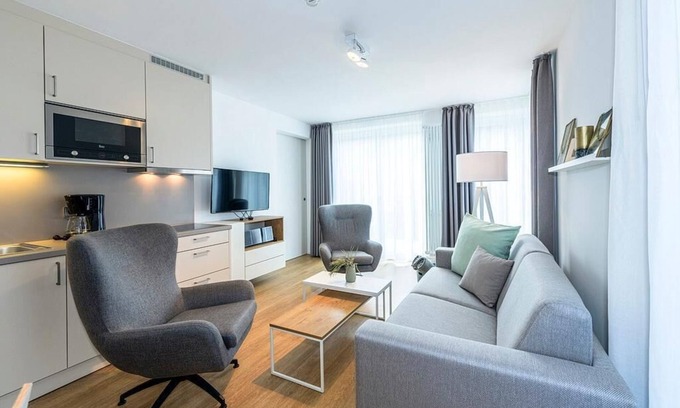 Langeoog Apartment | Top apartment with terrace and sauna area in the house - only 300 m to the island beach!
