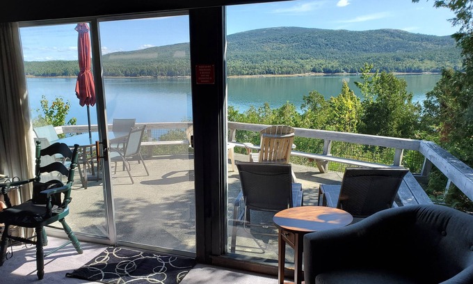 Hall Quarry House | Top Side Cottage - Oceanfront, with incredible views of Acadia National Park