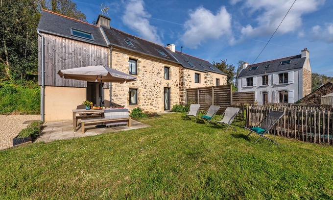 Plougastel-Daoulas House | Toudig - Maison avec terrasse et jardin