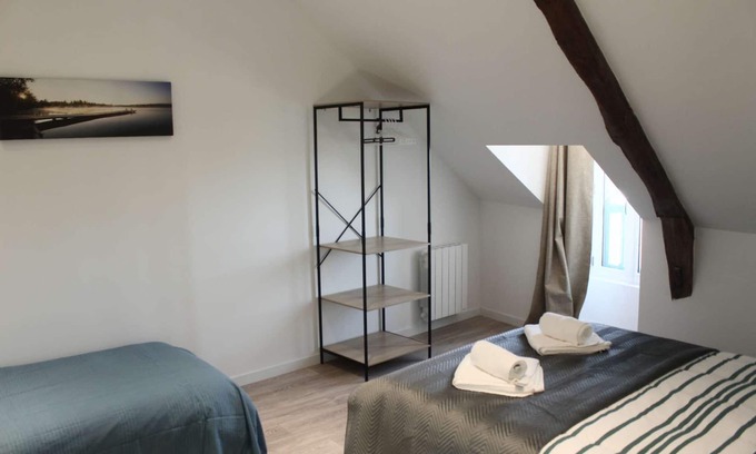 Guerande Apartment | Tour de la Gaudinais - 1 Chambre - 35m² - Maximum 5 Personnes