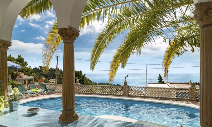 Canyelles House | Tower villa*sea view*pool