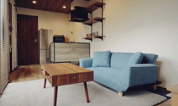 Shikokuchuo RV Rental | Trailer house with camping space wood stove sau/Shikokuchuo City Ehime