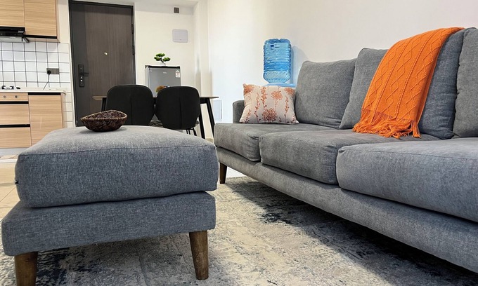 Ruaka Apartment | Tranquil Haven by the UN – Chic 1BR with Pool & Gym