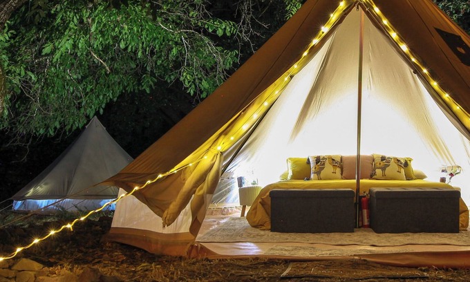 Burnt Ranch Bed & Breakfast | Tranquil Mountain Glamp: Swimming, Organic Meals, Hike Trails + Kayaking