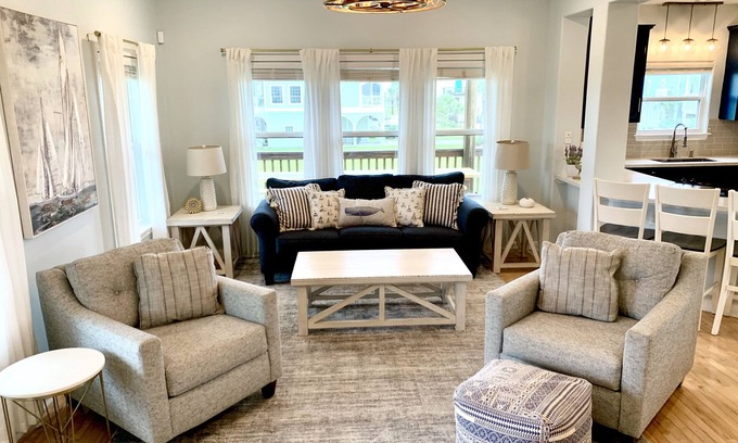 Pointe San Luis House | Tranquil Retreat with Gulf Views, 2 Min Walk to Pedestrian-Only Beach