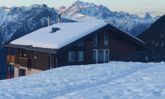 Riederalp Apartment | Traumwohnung Chalet Talisman Ski In/out Riederalp