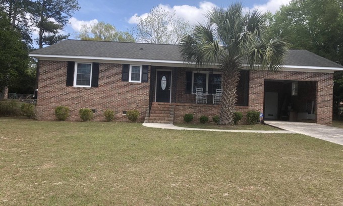 Orangeburg House | Trendy, cozy and casual 2 bedroom brick with garage