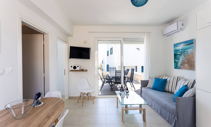 Kavros House | Triton Sea View 7 - two bedroom house close to the sandy beach