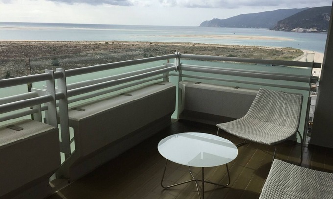 Carvalhal Apartment | TROIA, Sea view, indoor and outdoor pools, feet in the hot sand