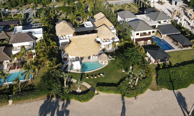 Punta Cana Villa | Tropical Golf View Villa. Steps to the ocean with a Gym and Theater-game room.
