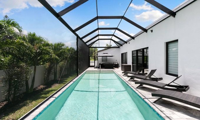 East Naples House | Tropical Naples Retreat - Private Pool
