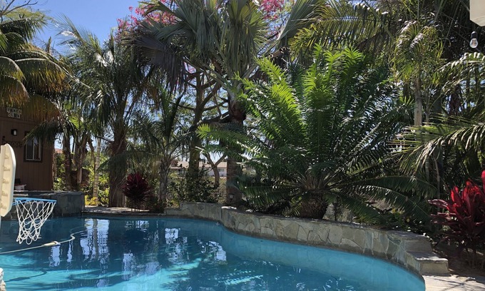 Clairemont Mesa West House | Tropical Retreat w/ Pool and Spa