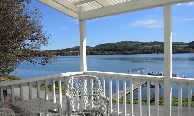 Richfield Springs Apartment | Trout Brook Unit #4 - Upscale, 1 of 3 units, swimming, fishing, paddle sports